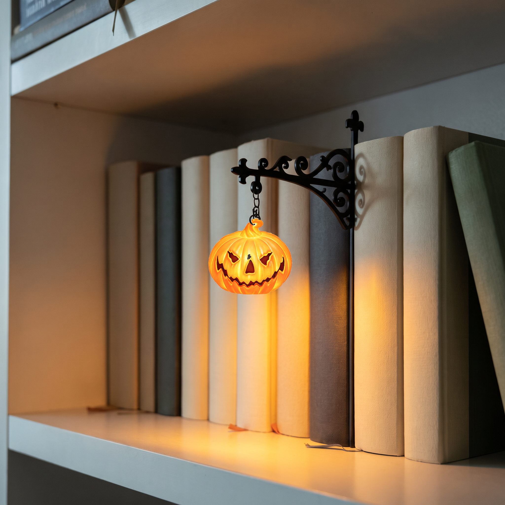 Jack-o'-Lantern Wall Lamp